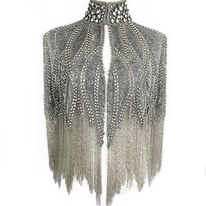 Silver Crystal Cape